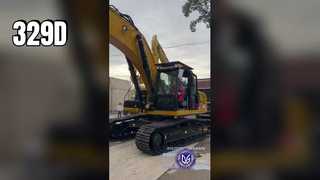 Продажа подержанного экскаватора Caterpillar 329D | Мало часов и отличное состояние